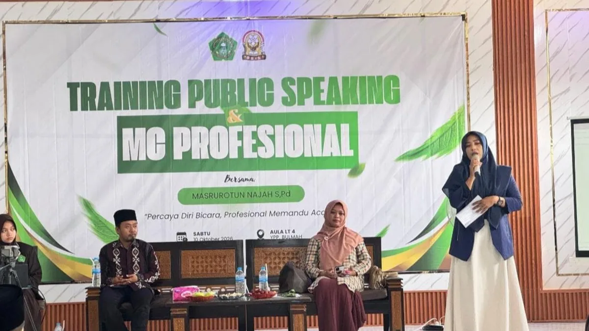MA Unggulan Bustanul Hikmah Gelar Training Public Speaking dan MC Profesional, Bekali Siswa Keterampilan Komunikasi
