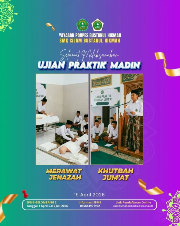 Ujian Praktik Madin Kelas Akhir Ujian Praktik Hari Ini Merawat Jenazah Dan Khutbah Jum At ...