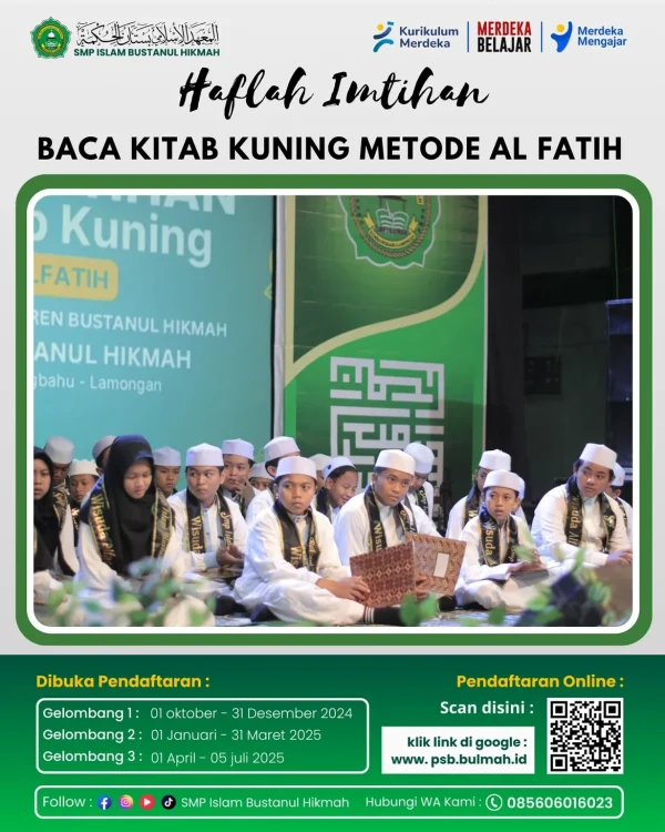 HAFLAH IMTIHAN BACA KITAB KUNING METODE AL FATIH Alhamdulillah Terlaksana Haflah Imtihan K...