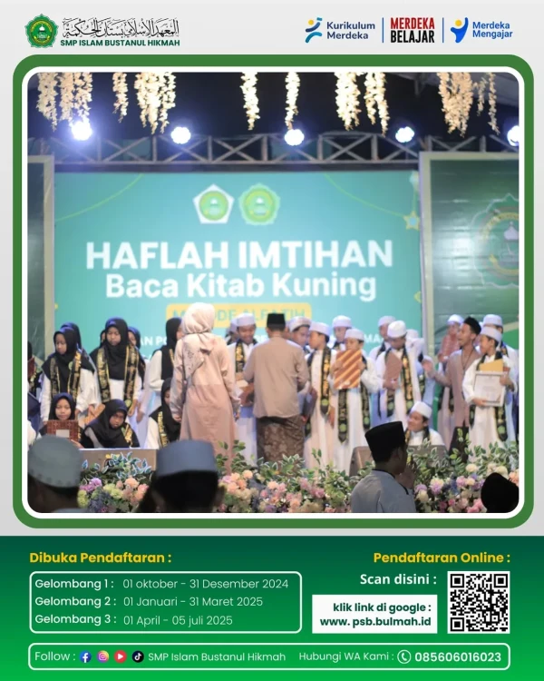 HAFLAH IMTIHAN BACA KITAB KUNING METODE AL FATIH Alhamdulillah Terlaksana Haflah Imtihan K...