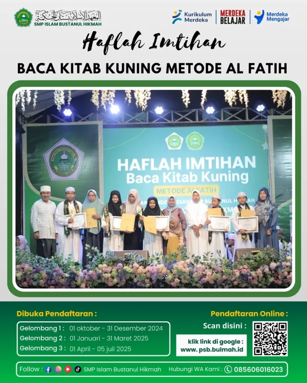 HAFLAH IMTIHAN BACA KITAB KUNING METODE AL FATIH Alhamdulillah Terlaksana Haflah Imtihan K...
