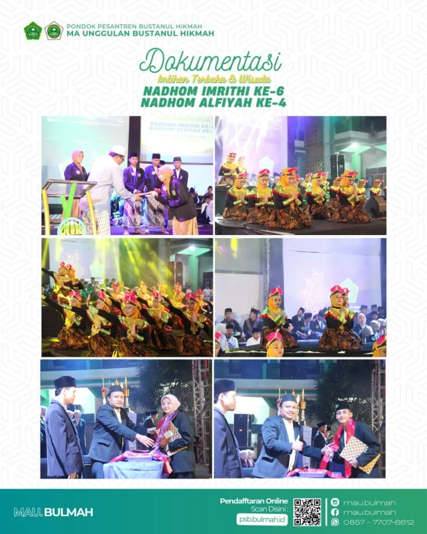DOKUMENTASIImtihan Terbuka & WisudaImrithi Ke -6 & Alfiyah ke -4Tahun Pelajaran 2024-2025#malant